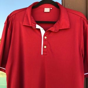 PING SensorCool Red Golf Polo XL